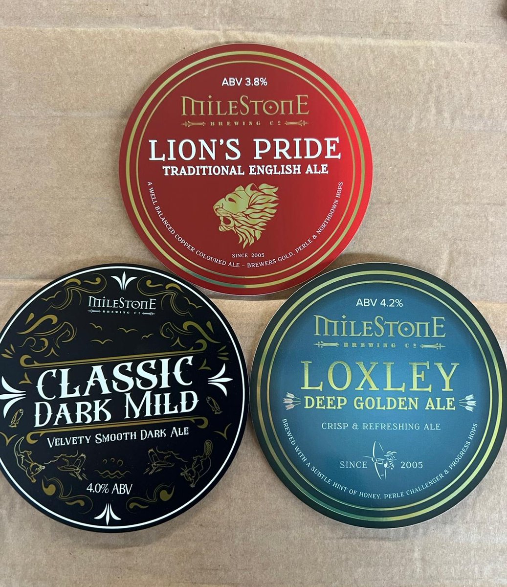 New beers in from Newark's <a href="/MilestoneBrewi1/">Milestone Brewing</a> available now.