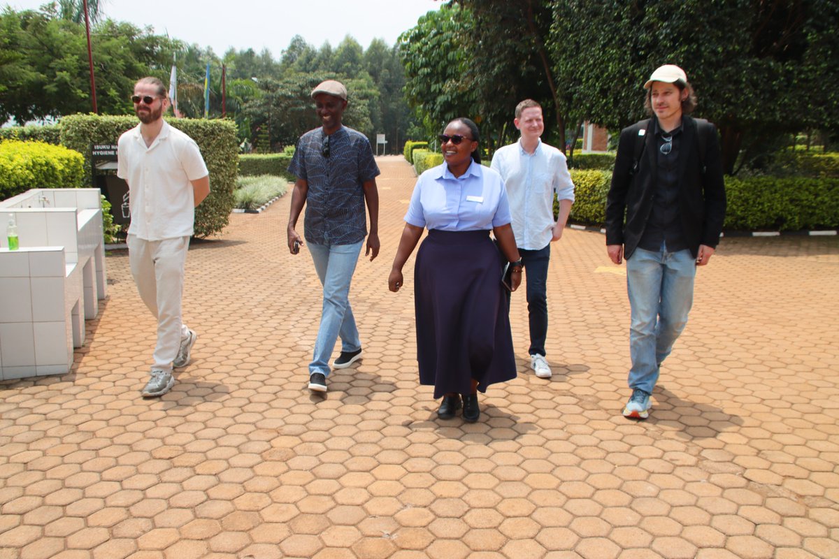 GSF_RC's tweet photo. Honored to welcome educators from @TangenVideregåendeSkole 🇳🇴 to Rwanda! With @FoundIshami as the facilitator, we toured the campus and discussed strengthening global education partnerships. Exciting learning opportunities ahead! #Education #GlobalPartnerships https://t.co/aZhqtc60fl
