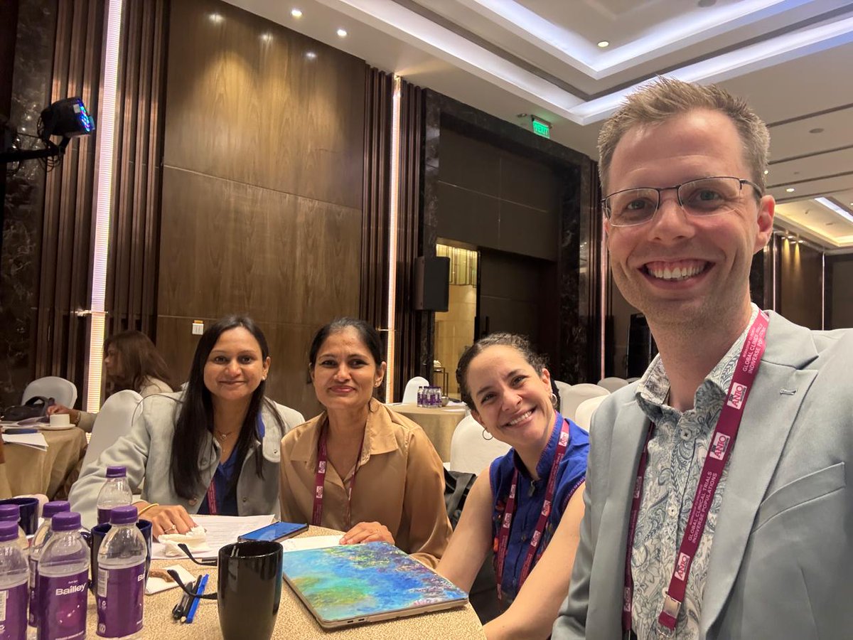 YogeshniChandra's tweet photo. A wonderful day of learning @ISNkidneycare ANIO workshop on global clinical trials in diverse populations! And catching up with friends, colleagues and mentors.
#ISNWCN 
#NSOF 
@NephrologyFiji https://t.co/Adq95dT1aF
