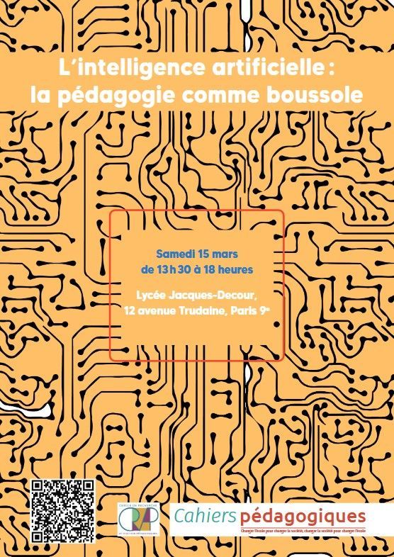 MIKL_Bertrand's tweet photo. Quel beau titre pour ce colloque organisé par les @CahiersPedago au cours duquel j’aurai le plaisir de participer aux côtés de Fabienne Viktorovitch à une table ronde animée par Julie Higounet et Cristina Popescu.
📋Entrée gratuite => https://t.co/toHSwcN636 https://t.co/ffTIpUgOh6