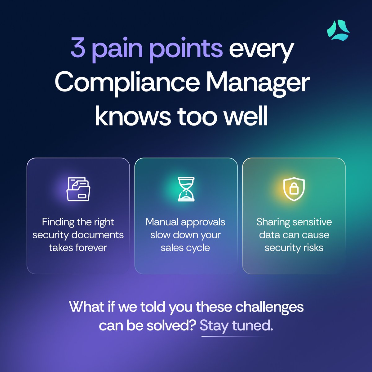 Security reviews do not have to be a bottleneck for business. Period. 

#Data #Security #Trust #Compliance