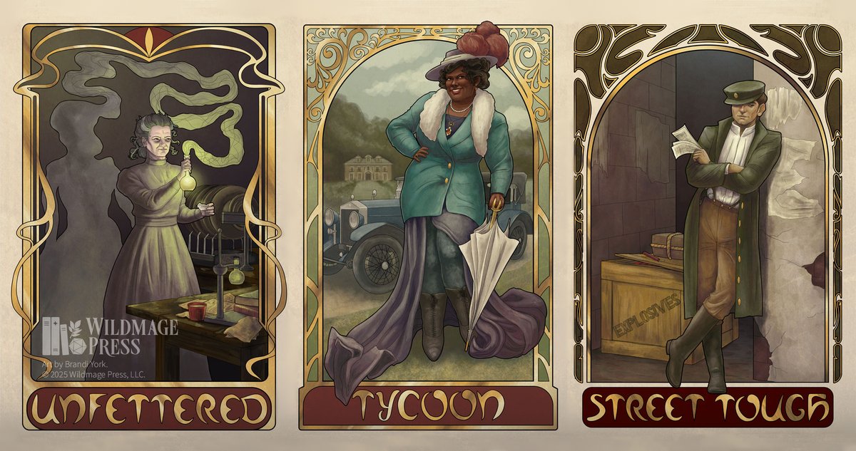 Darrington Press (@darringtonpress) on Twitter photo Want to learn how to design new Specialties for #CandelaObscura?
Carlos Cisco, who designed 3 new archetypes, tells us about his process in our interview, along with <a href="/wildrosemage/">Hannah Rose | Horizons!</a>, the co-founder of Horizons magazine!
➡️ darringtonpress.com/interview-wild… Want to learn how to design new Specialties for #CandelaObscura?
Carlos Cisco, who designed 3 new archetypes, tells us about his process in our interview, along with <a href="/wildrosemage/">Hannah Rose | Horizons!</a>, the co-founder of Horizons magazine!
➡️ darringtonpress.com/interview-wild…