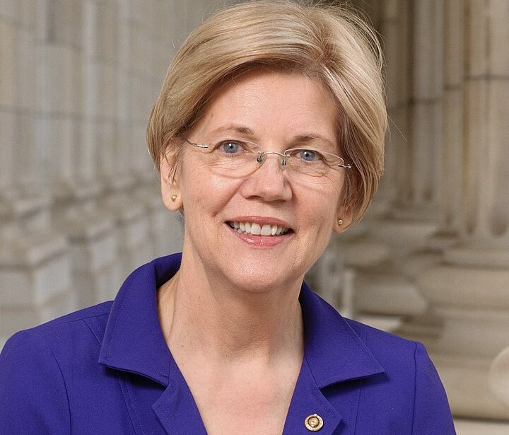 bluhue123's tweet photo. Elizabeth Warren: “Elon Musk is seizing the power that belongs to the American people. 

We are here to fight back.”

Drop a 💙 for Elizabeth Warren https://t.co/EJ5GkUslQ3