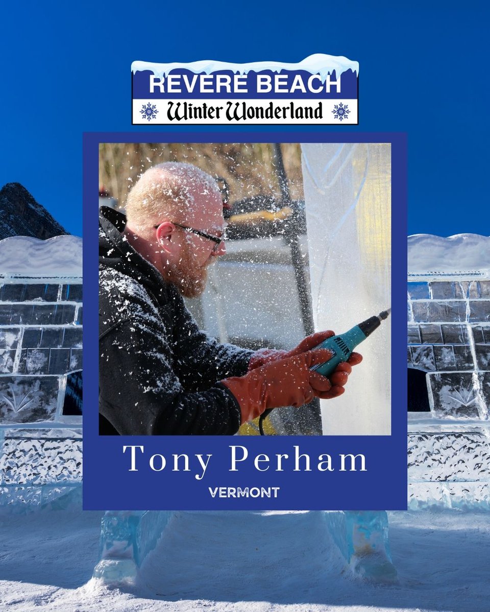 Meet Tony Perham! Tony Perham hails from Vermont and has professionally sculpted snow for nine years. You can check out Tony's work at our Winter Wonderland or head to Disney+ and watch "Best in Snow" to catch Tony in action ❄️