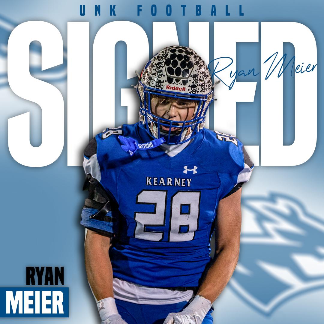 Today is National Signing Day at Kearney High! Congrats to Ryan Meier who will sign with the University of Nebraska-Kearney to play football!