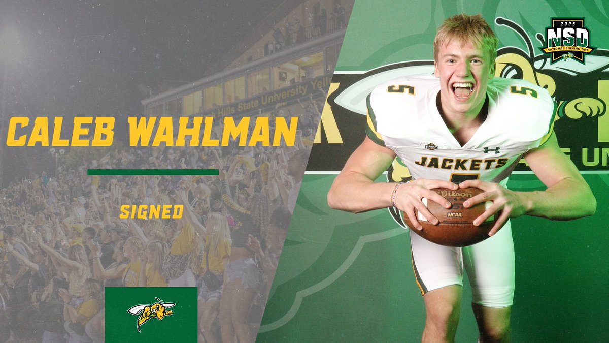 Welcome to The Hills, Caleb Wahlman! 🌲🐝

🏠 | Anchorage, Alaska
🎓 | Service High School
🏈 | Defensive Back
📏 | 5'11"
⚖️ | 190

#NSD25 #PlayInTheHills25 #WEoverME