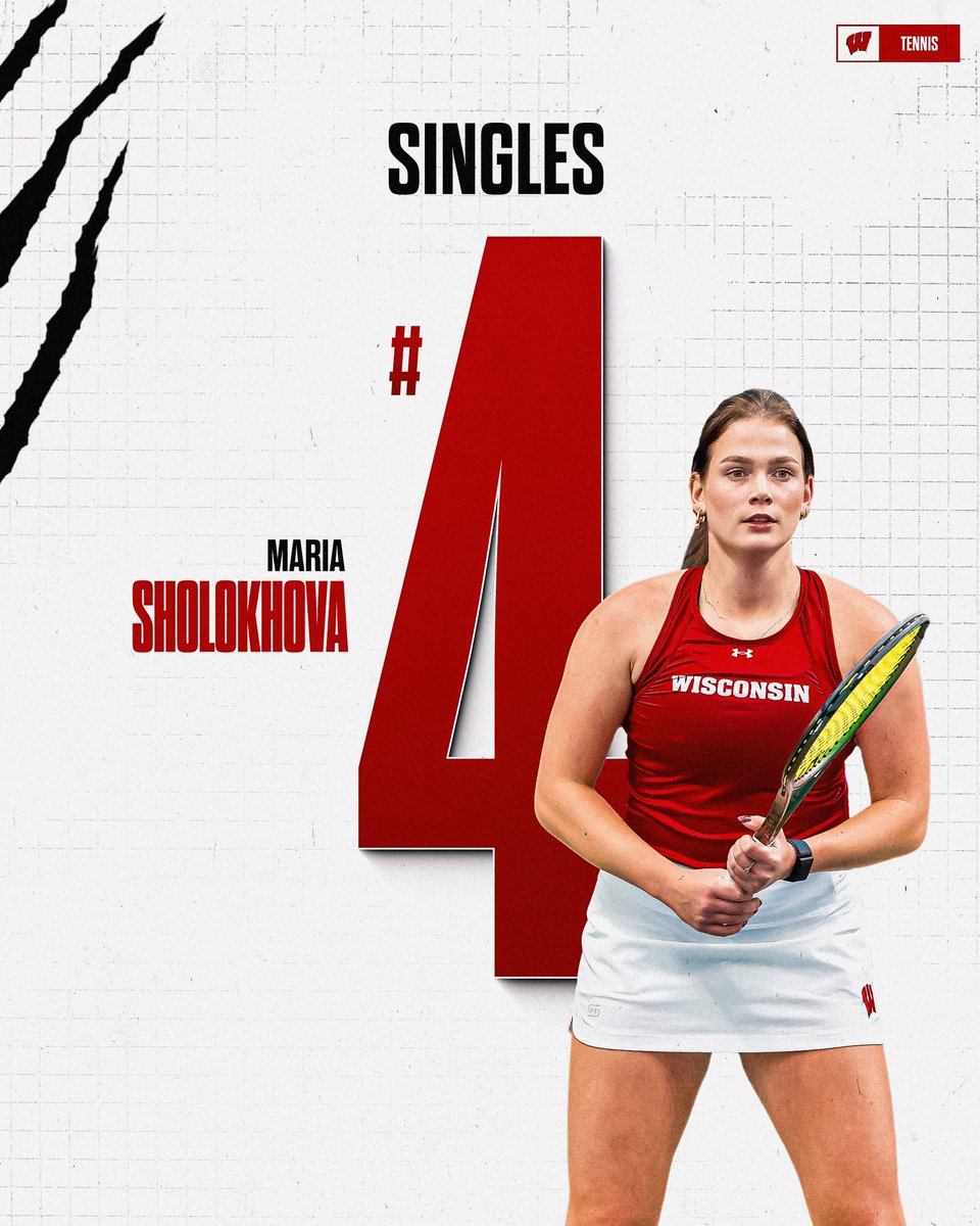 BadgerWTennis's tweet photo. Honey wake up, NEW ITA RANKINGS JUST DROPPED ‼️ https://t.co/cTOw90Z9hy