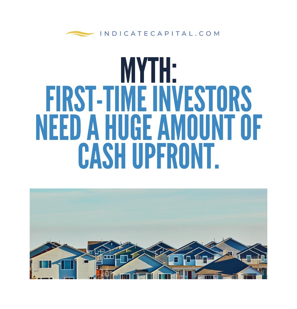 IndicateCapital's tweet photo. New to real estate investing? Private lending makes it easier to break in—fast approvals, flexible terms &amp; no perfect credit required. Don’t let myths hold you back. Your first investment is closer than you think! 🏡💰 #PrivateLending #RealEstateInvesting #IndicateCapital https://t.co/6bJ9cf8MQF