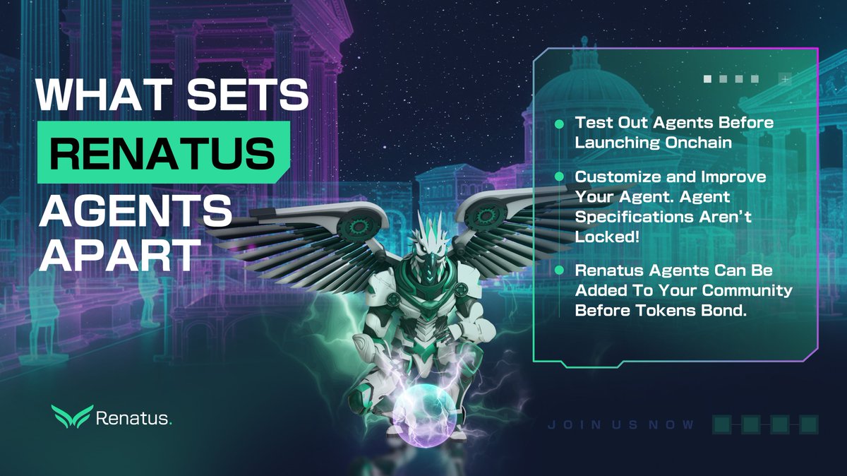 AI Agents are the meta, and we’re the meta of agents.

Backed by top-tier devs, we’re building something that sets us apart. This isn’t just another AI project—it’s the future.

🚀 Join the movement: t.me/renatusai