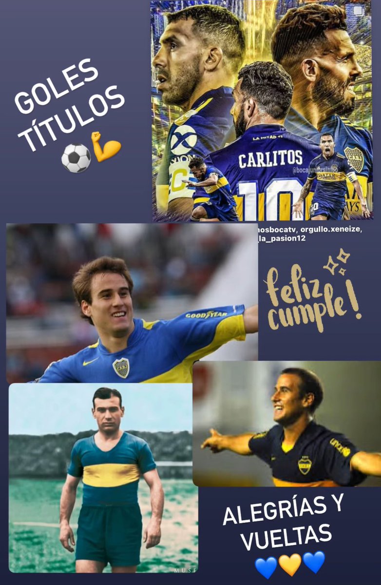 somosboca770's tweet photo. 5 de Febrero…
Pero que día tan #bostero
⚽️💙💛💙💪 #Tevez #Palacio #Varallo @BocaJrsOficial https://t.co/ajeAUMuWs1