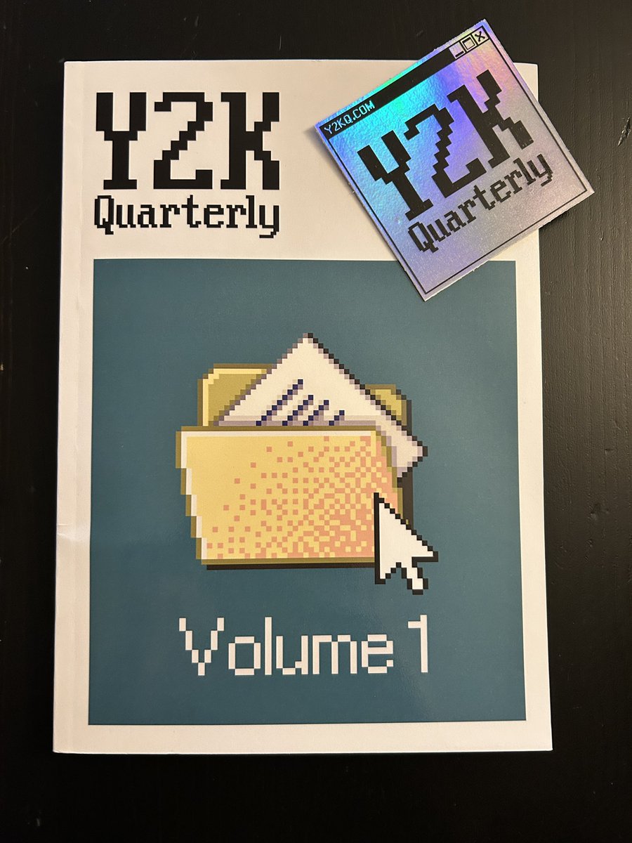 Siobhan Dunlop (@fiendfull) on Twitter photo My contributor copy of <a href="/Y2Kquarterly/">Y2K Quarterly</a> volume 1 is here looking beautiful and featuring my poem about Ocarina of Time and growing up My contributor copy of <a href="/Y2Kquarterly/">Y2K Quarterly</a> volume 1 is here looking beautiful and featuring my poem about Ocarina of Time and growing up