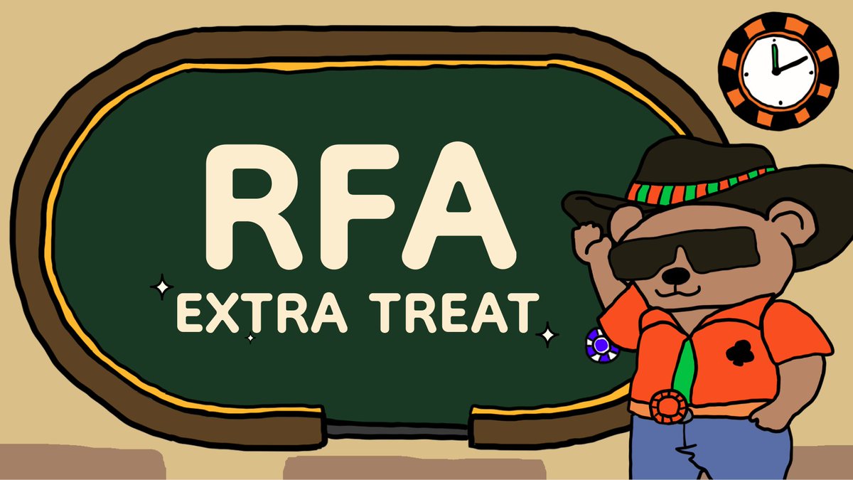 ✨BeraPoker's RFA extra treat✨
Berachain’s official RFA Checker is finally live—but that’s not all!
We’ve got an extra treat just for our beloved gamblers.

Check below👇
1/5