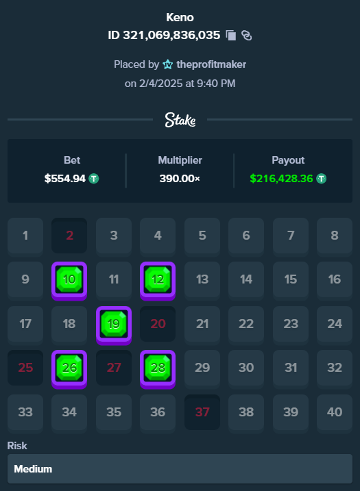 TheGambler1999's tweet photo. 💸MY BIGGEST EVER WIN ON KENO! 💸

🥂$500 GIVEAWAY ($250 X 2)

☑️Retweet
☑️Follow @TheGambler1999 &amp; @Stake 
☑️Follow &amp; Chat https://t.co/0zlTffE4wZ

⌛️Winners picked in 72 Hours! https://t.co/p30rZJ7aPN
