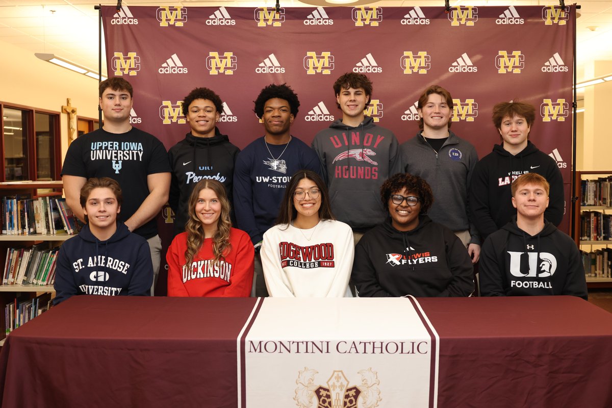 Happy National Sports Signing Day! Congratulations to these impressive Bronco athletes signing on to continue their sport(s) at the collegiate level!

montini.org/eleven-bronco-…

#WeAreMontini #MontiniFootball #MontiniBasketball #MontiniLacrosse #montinisoftball