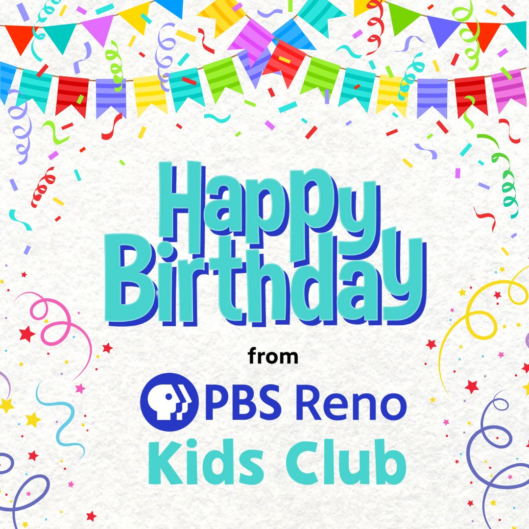 All the confetti for our Kids Club birthdays this month! Did you know that you share a birthday month with Elmo?

Check out what your child can get with our Kids Club at pbsreno.org/kidsclub