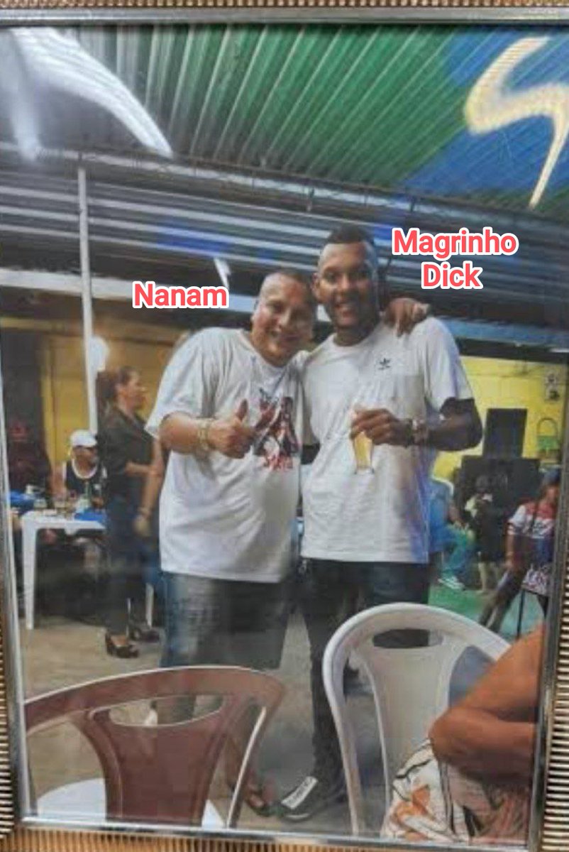 RjMilicia's tweet photo. A milícia do Zinho ganhou mais um integrante, o miliciano Magrinho pulou para o lado do Naval.  É bom o pessoal do Waguinho abrir o olho, vão ter muita dor de cabeça pela frente. https://t.co/qz38TsYcOL