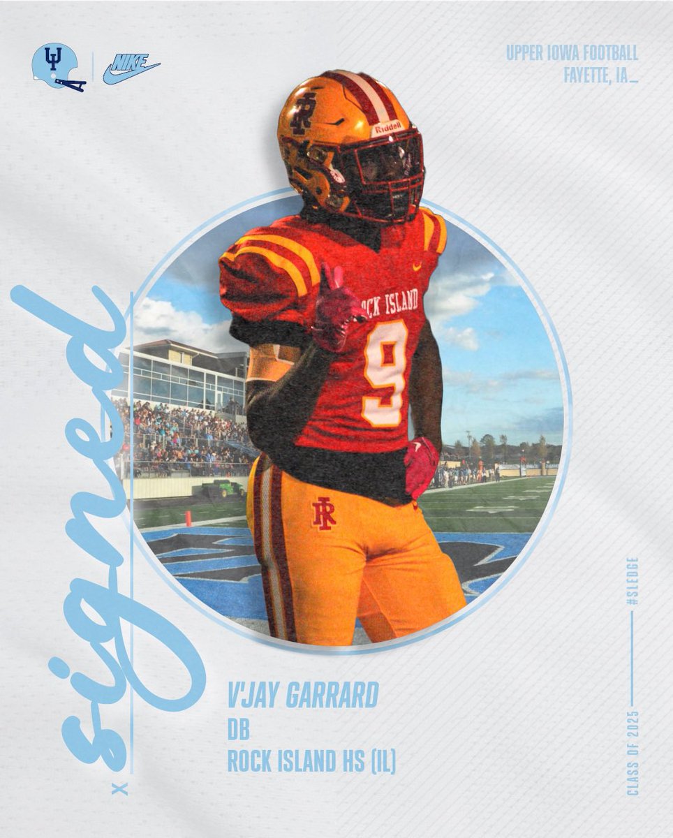 Upper Iowa Football (@upper_iowa_fb) on Twitter photo ๐๐๐๐๐๐๐๐๐๐ช ๐๐๐๐๐๐ โ๏ธโผ๏ธ
๐๐๐๐๐จ๐๐ค ๐๐๐ญ๐ข๐จ๐ง welcomes you to <a href="/Upper_Iowa_FB/">Upper Iowa Football</a>
<a href="/vjaygarrard9/">Vjay Garrard</a>
<a href="/RIRocksFootball/">Rock Island Football</a>
#NSD25 | #SLEDGE | ๐ฆ๐ ๐๐๐๐๐๐๐๐๐๐ช ๐๐๐๐๐๐ โ๏ธโผ๏ธ
๐๐๐๐๐จ๐๐ค ๐๐๐ญ๐ข๐จ๐ง welcomes you to <a href="/Upper_Iowa_FB/">Upper Iowa Football</a>
<a href="/vjaygarrard9/">Vjay Garrard</a>
<a href="/RIRocksFootball/">Rock Island Football</a>
#NSD25 | #SLEDGE | ๐ฆ๐