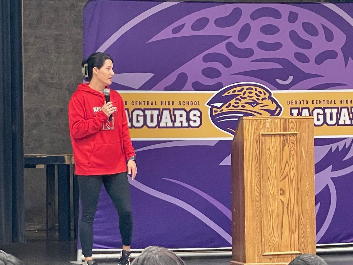 athletics_dc's tweet photo. Today is National Girls &amp; Women in Sports Day, and we celebrated and empowered our female athletes during a breakfast. Chelsea Bramlett, Head Softball Coach at NWCC, spoke to our athletes, and Bryan Burrell (Farm Bureau) provided chicken biscuits. @bburrell20 @NWCCSoftball https://t.co/gTHixHgiUt
