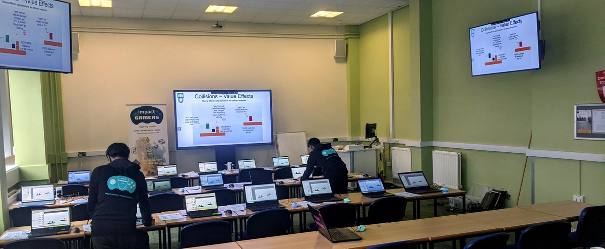 Had a fab time teaching media minded college students at the <a href="/UniofBradford/">University of Bradford</a> for the <a href="/BBCYoungReport/">BBC Young Reporter</a> 2025 event. Such creative minds to introduce to game making!