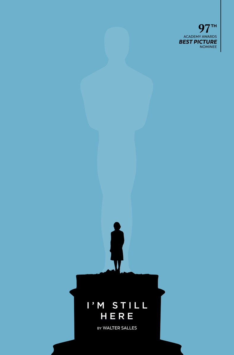 SG_Posters's tweet photo. The next poster of my #Oscars poster series: Walter Salles' #ImStillHere. https://t.co/69oAr3H1eA