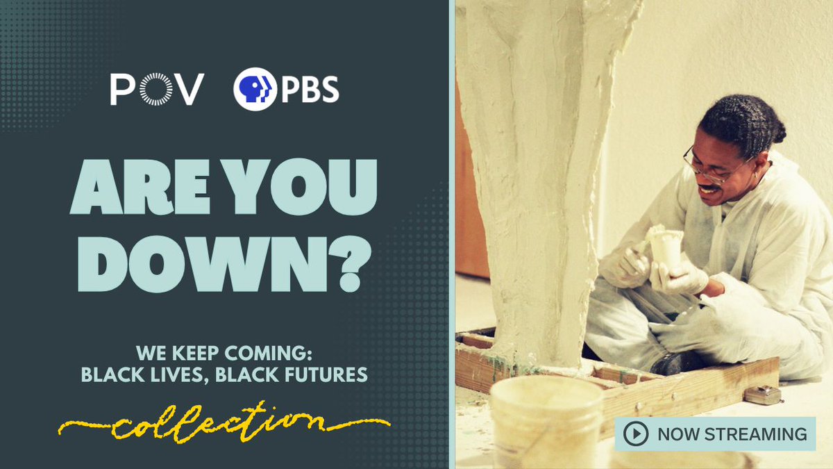 POVdocs's tweet photo. ARE YOU DOWN? celebrates the life and legacy of Jamaican-American sculptor Michael Richards, whose profound work and radiant spirit continue to inspire the art community. Watch now on @PBS. #POVonPBS #AmericanDocumentary https://t.co/oWcgs1WYte https://t.co/ptJPaNt1l5