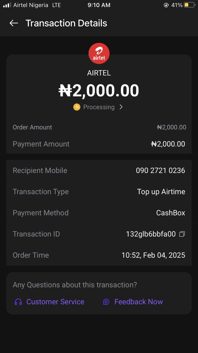 official_wcube's tweet photo. @AirtelNigeria @AirtelNigeria kindly credit my +234 902 721 0236 I bought #2,000 naira card and it has not been credited to me since Monday. https://t.co/TxoHrci1Sc