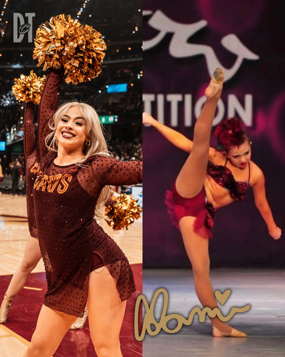 CavsDanceTeam's tweet photo. Happy National Girls and Women in Sports Day from CDT❤️🪩 #LetEmKnow #NGWSD #WomenInSports https://t.co/QTe9nXuHmC