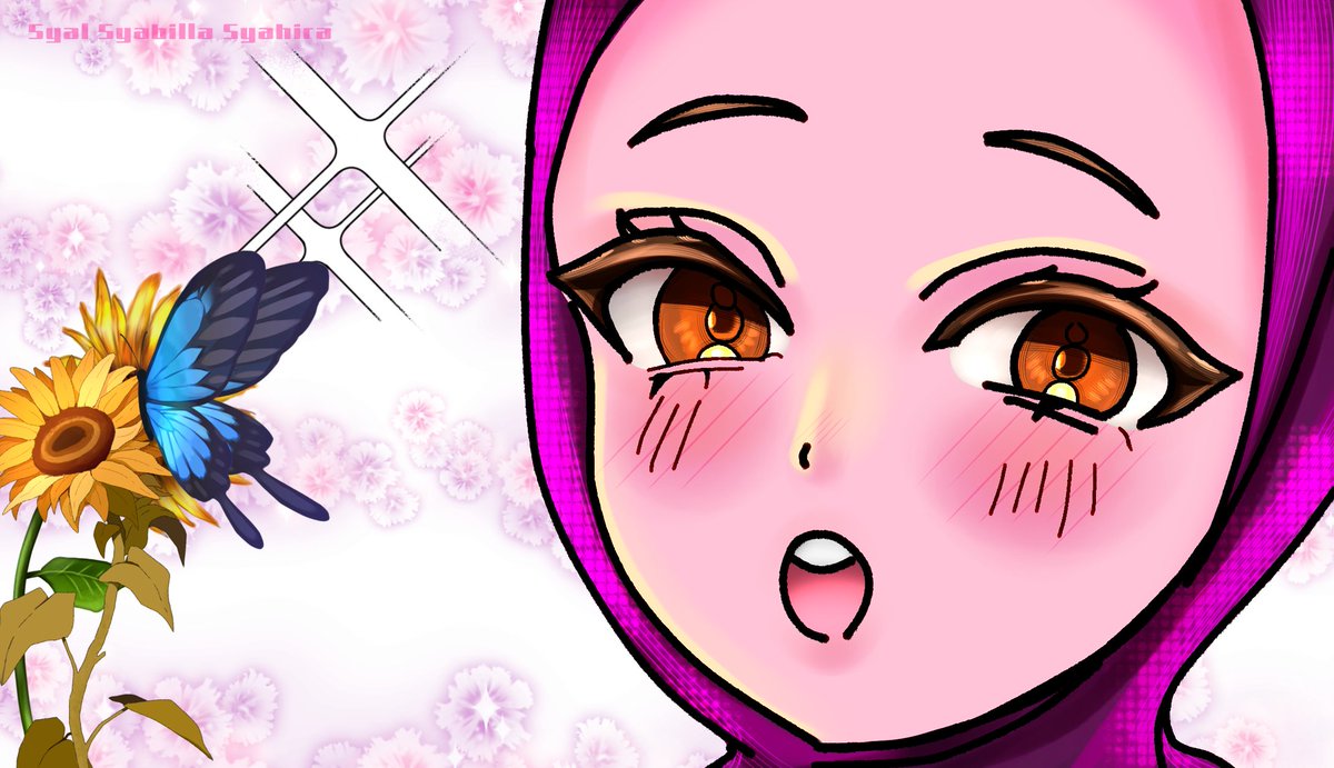 SyalsyabillaSya's tweet image. 🌻🦋😲

Adik Hana 
#lsiam #dengar #digitalart #cantikberhijab #ibispaintx #fanart