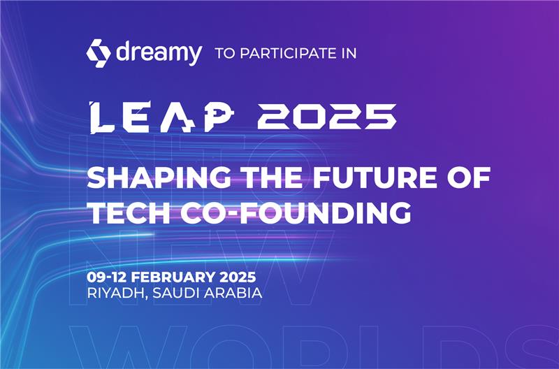 📢 حياكم الله في معرض  #ليب25 🚀

متحمسين نشوفكم وجها لوجه ✨

📍جناح : H1A.G50
🏢 مركز #الرياض للمؤتمرات والمعارض - ملهم
🗓 9 - 12 فبراير

#LEAP25 #دريمي #ريادة_الاعمال