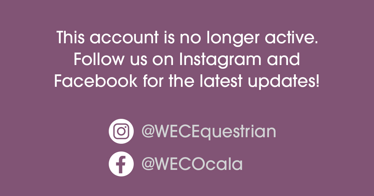 WEC (@wecequestrian) on Twitter photo 