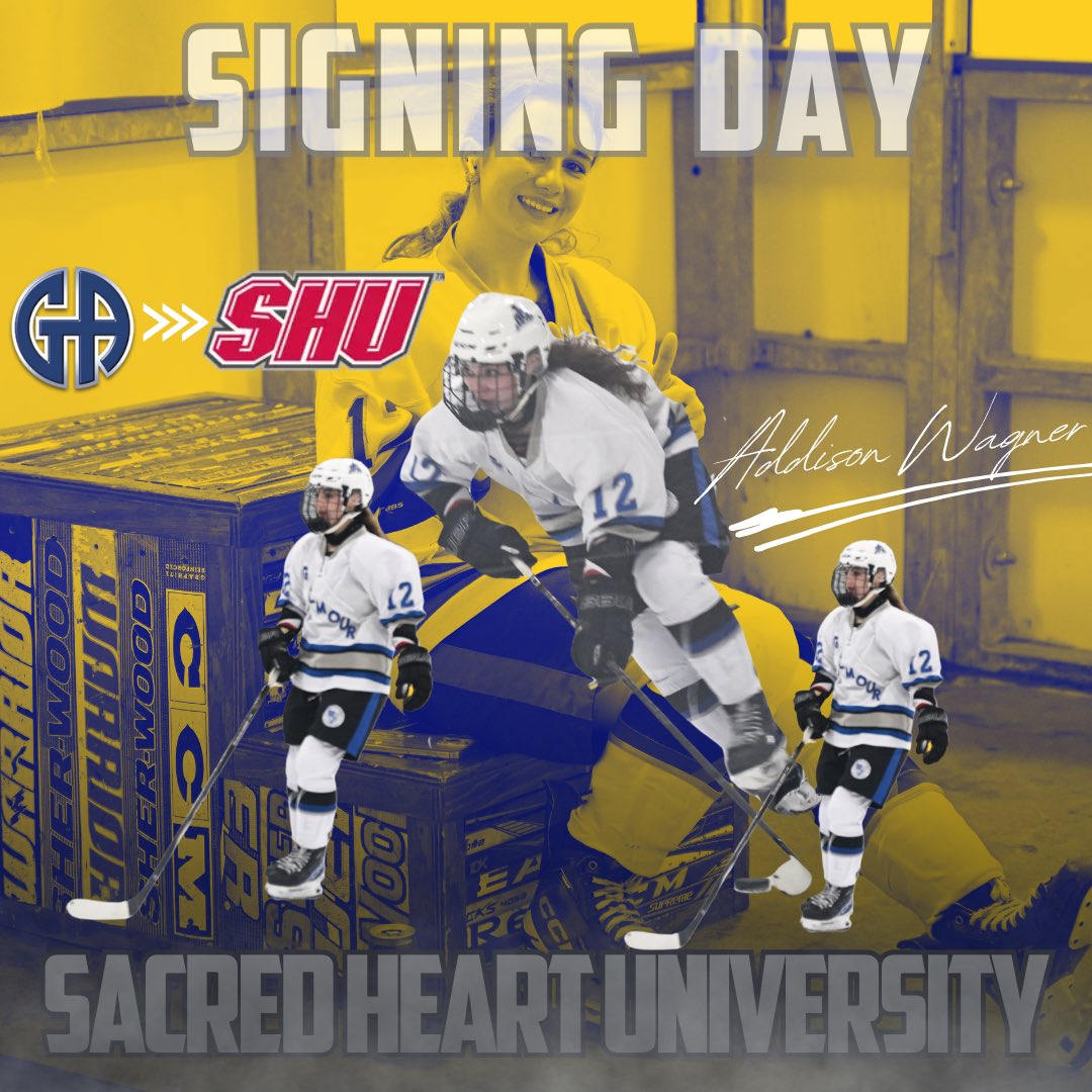 GALancerAD's tweet photo. Natalie Andelova ‘25-hockey at DI Union College
Sean Dillard ‘25-football at DII Walsh U
Brie Habeeb ‘25-volleyball at DI Youngstown State U
Nick Iliano ‘25-football at DI Walsh U
Cooper Panteck ‘25 -football at DI Robert Morris U
Addison Wagner ‘25-hockey at DI Sacred Heart U https://t.co/AXVsHJ47F5