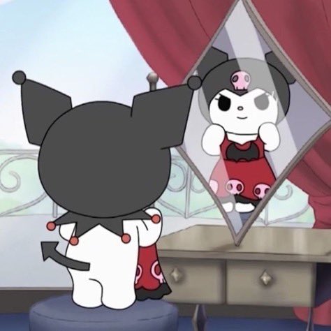 daiIysanrio's tweet photo. kuromi &amp; her pretty dress https://t.co/L4eyphMneW