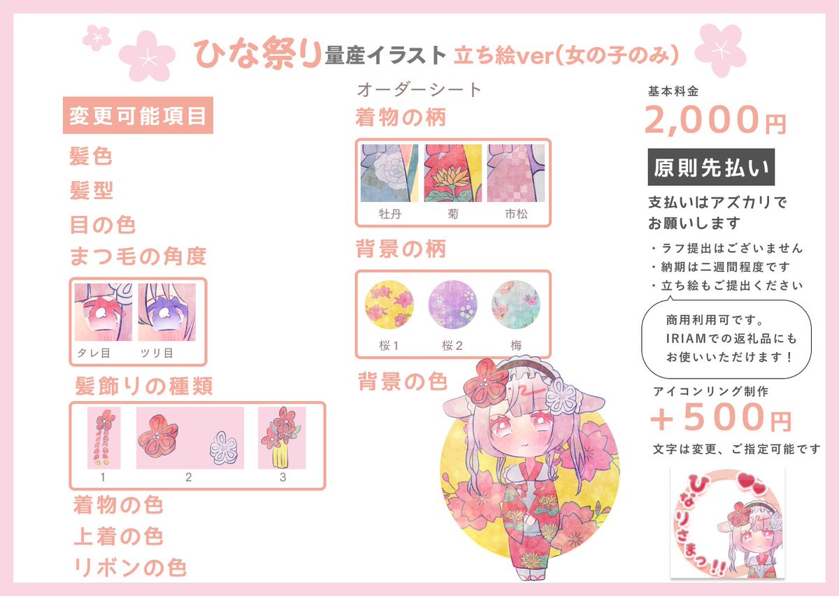 ひな様ご依頼ページ ひな人形 | ファミリア公式サイト
