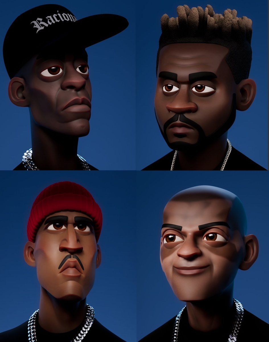 Portrait of Racionais MC's