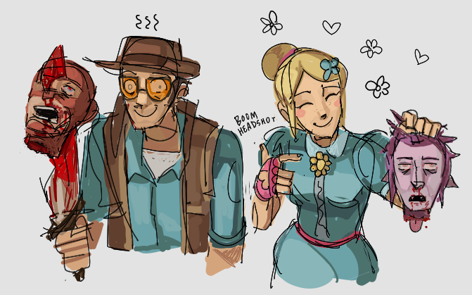 #BrawlStars #TeamFortress2 da curse of being a blu(e) sniper
