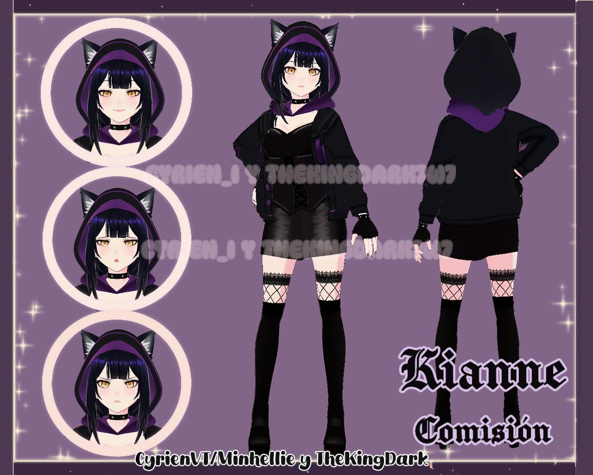 Cyrien_vt's tweet photo. Aquí algunos modelos VRoid que he hecho 💜✨ Cada uno tiene su propio estilo y personalidad. Si quieres un avatar 3D único para streams o videos, ¡mis comisiones están abiertas! 📩

#VRoid #VTuberModel #VRoidStudio #VTuberCommissions #streamer #ComisionesAbiertas #3DArt https://t.co/GAc6HisY3y
