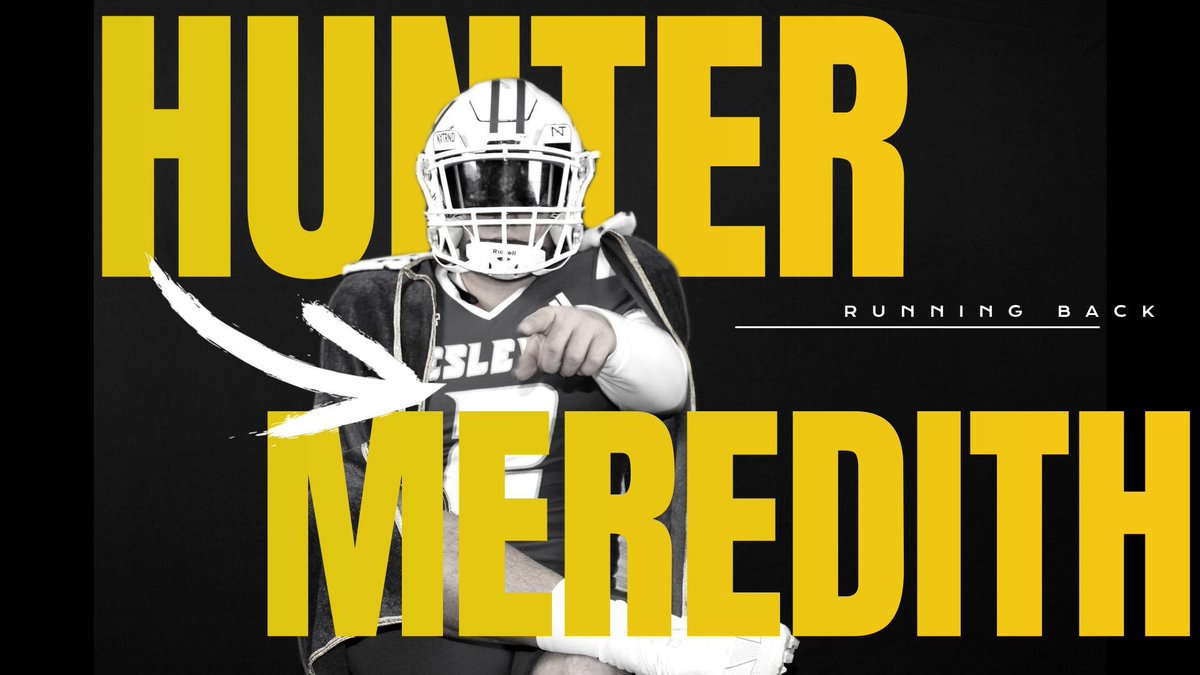 kwc_football's tweet image. Welcome to the Brotherhood!
🔐- Hunter Meredith (@HunterM3232 )
🏫- Heritage Hills High School
🏈- Running Back
📽️- hudl.com/v/2RCjY7