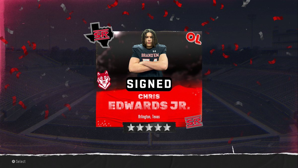 5th Lobo Added to the Pack 🐺‼️

🏈 OL | 6’4 | 300 lbs
🏫 Arlington Seguin HS

#BrandEm | #NSD25