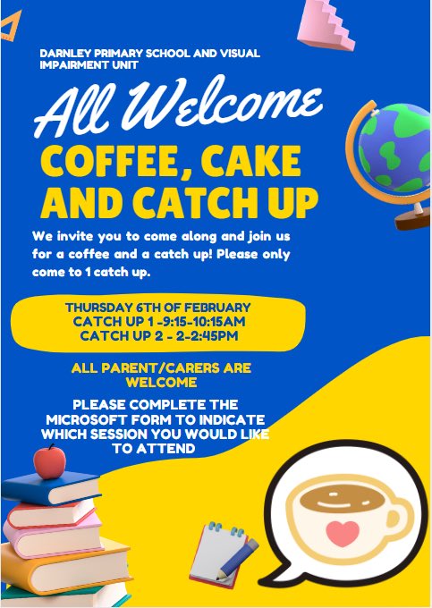 A reminder that our Coffee, Cake and Catch up will take place tomorrow! I am looking forward to seeing you then 🧁 🍰