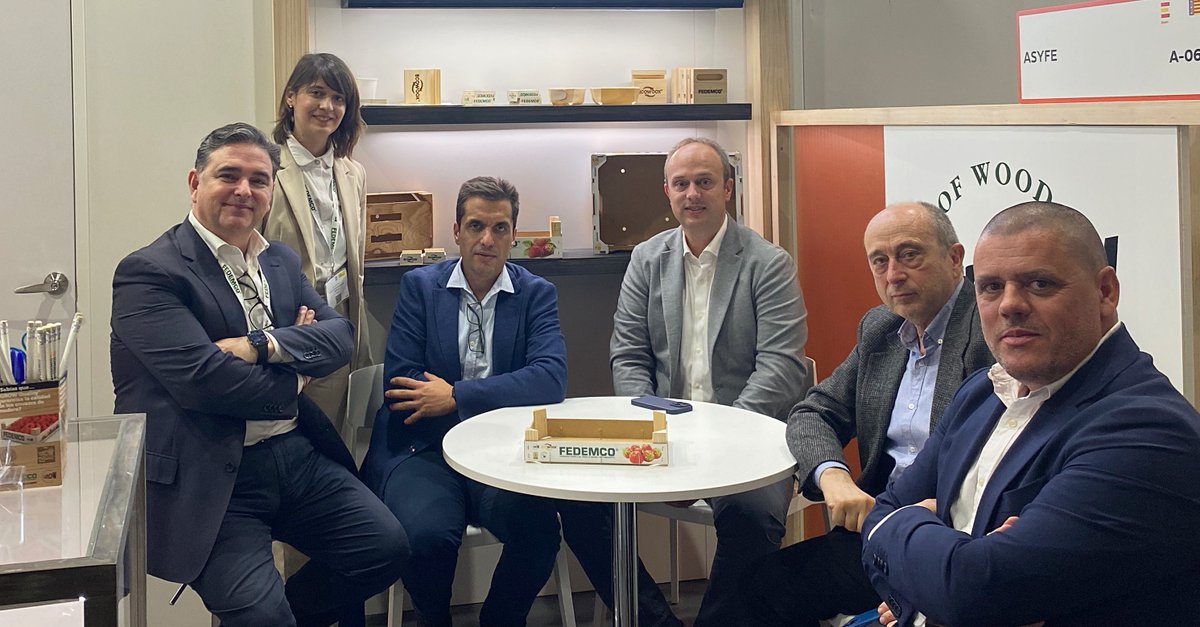 ✅ Primer día en <a href="/Fruit_Logistica/">🍉 FRUIT LOGISTICA 🍏</a> representando al sector 🇪🇺 del envase de madera sostenible. Visítanos en el stand A06 Hall 11.2 y mañana estaremos a las 16:30h en Fresh Produce Forum (Hall 23 – F01) con Elena Postolov.
¡Te esperamos! 😀

#sostenibilidad #packaging #PPWR