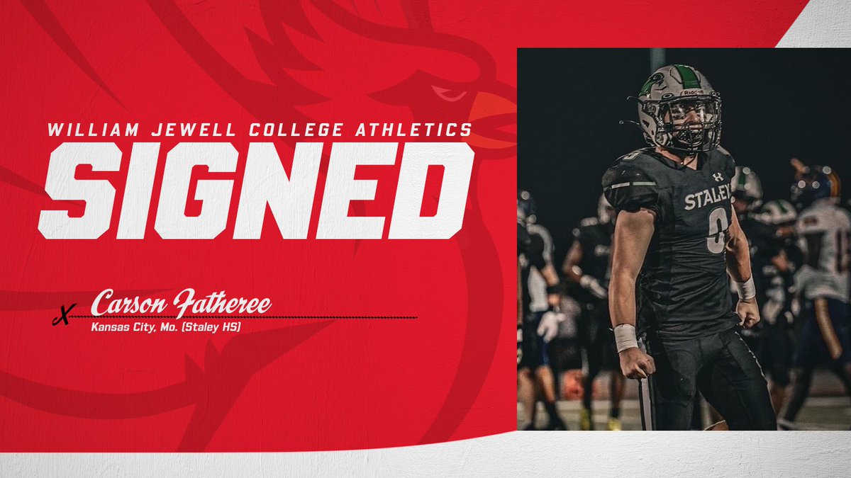 🔴 𝗦𝗜𝗚𝗡𝗘𝗗 🔴

✍️ Carson Fatheree 
🏈 Linebacker
📍Kansas City, Mo.