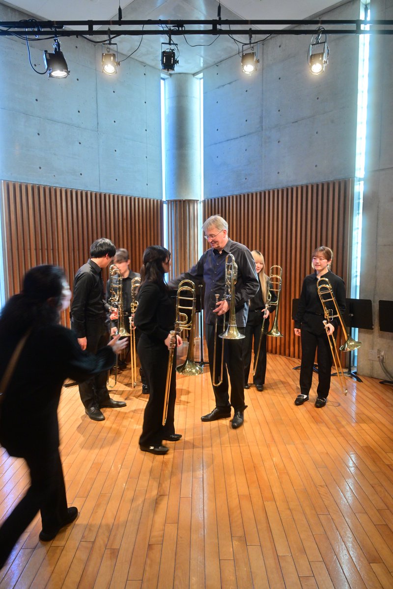 The second day of the master class in Tokyo