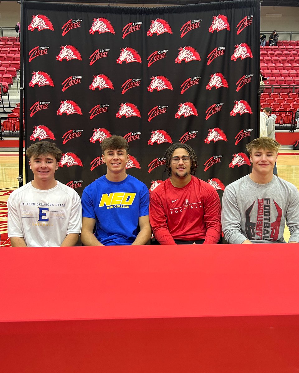 zebsbaseball's tweet photo. We are incredibly proud of #OurGuys who signed today to continue their careers at the next level. Their hard work, dedication, and leadership have set the standard both on and off the field. We know they will represent us well. Once a zebra always a zebra. #Team78 https://t.co/Y28TGzS9P8