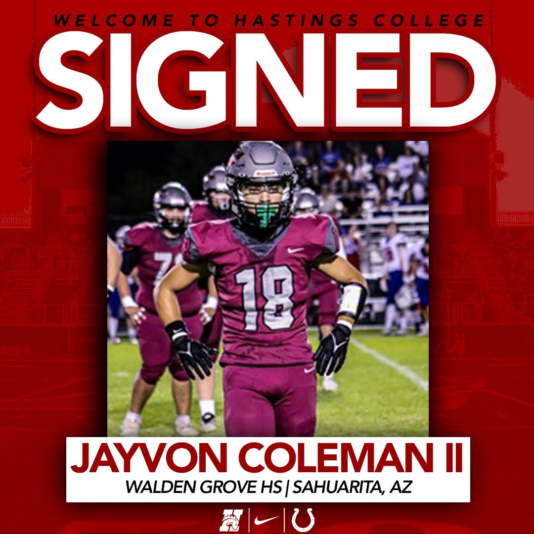 ❗️SIGNED❗️
More talent out of the Grand Canyon State!
Welcome to Hastings College Jayvon! It's A Great Day To Be A Bronco!
#GDTBAB