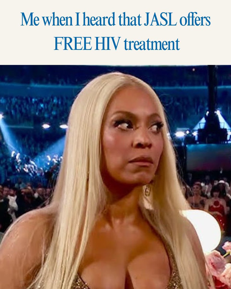 Don’t be shocked—HIV is manageable with the right care! If you’re living with HIV and ready to start treatment, contact JASL today. We offer a full suite of services, including doctors, nurses, nutritionists, and more-take control of your health now! #HIVTreatmentWorks #JASLCare