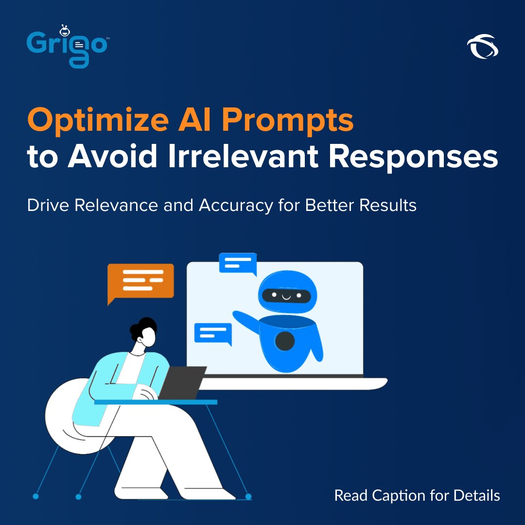 Grazitti's tweet image. Struggling to get the right AI responses? Poorly crafted prompts could be the issue. Learn how clarity, specificity, and context can optimize your prompts for better results.
👉 ow.ly/qR0050UT0VJ
#LLMintegration #LLM #PromptOptimization #grigo #grazitti