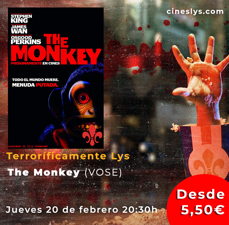 cineslys's tweet image. Shhhhhhhh
#TheMonkey Jueves 20 de febrero 20.30h #VOSE