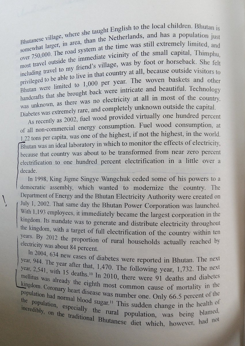 kikimancy's tweet photo. Unpopular opinion but grounding is more important than food or exercise when it comes to healing chronic disease, according to Invisible Rainbow. Bhutan went from near-zero electrification to 100% in 10 years. Diabetes/heart disease skyrocketed. They blamed rice. https://t.co/yVupgaoGQM