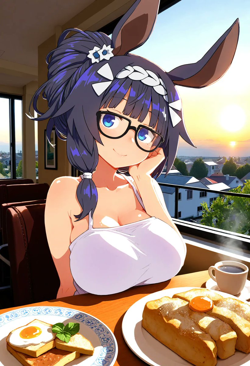 ロブロイと朝食