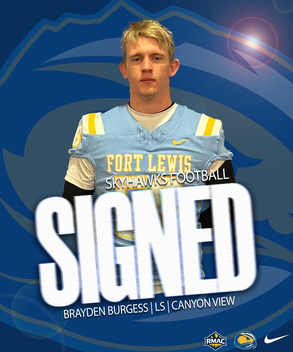 FLC Football (@flcfootball) on Twitter photo SKYHAWK NATION! Welcome, (LS) Brayden Burgess from Canyon View HS in Arizona!
<a href="/BraydenJBurgess/">Brayden Burgess</a> #TOTHETOP
#NSD25 SKYHAWK NATION! Welcome, (LS) Brayden Burgess from Canyon View HS in Arizona!
<a href="/BraydenJBurgess/">Brayden Burgess</a> #TOTHETOP
#NSD25